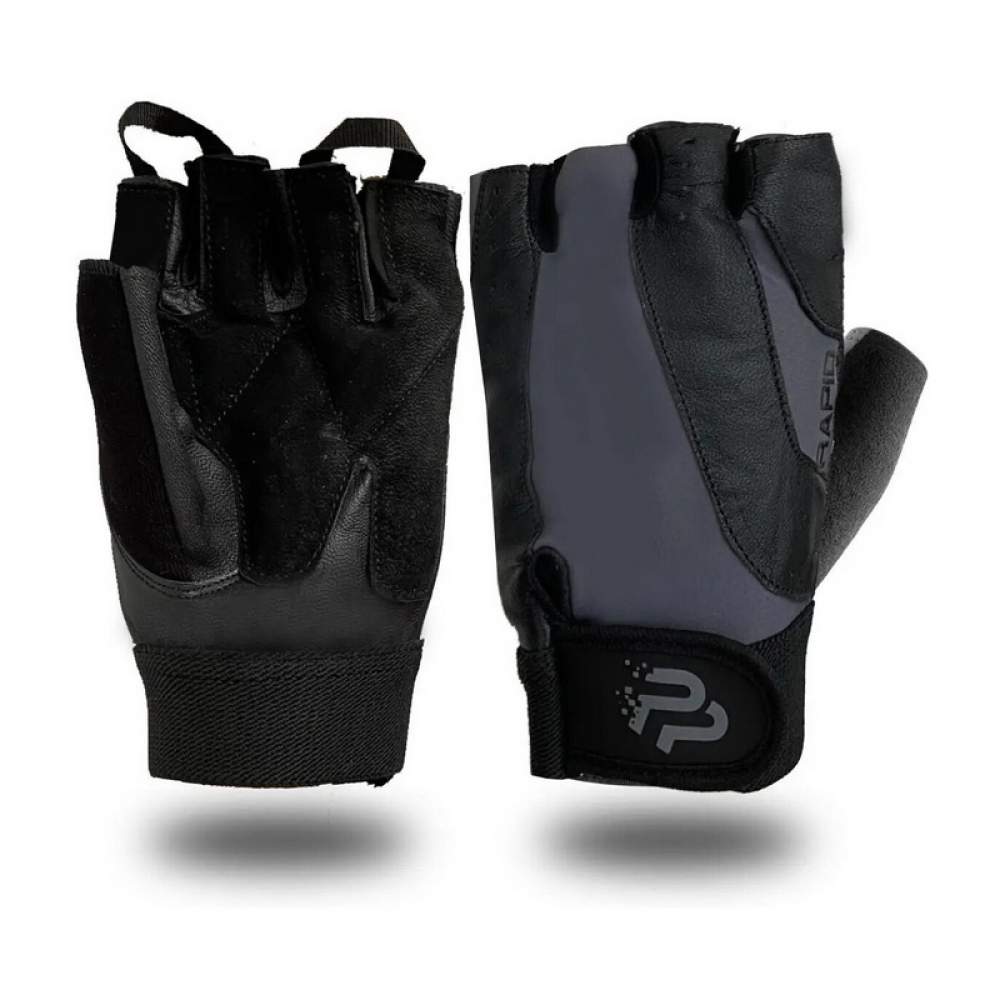 Fitness Gloves Rapid Black-Grey 9077 (XL size)