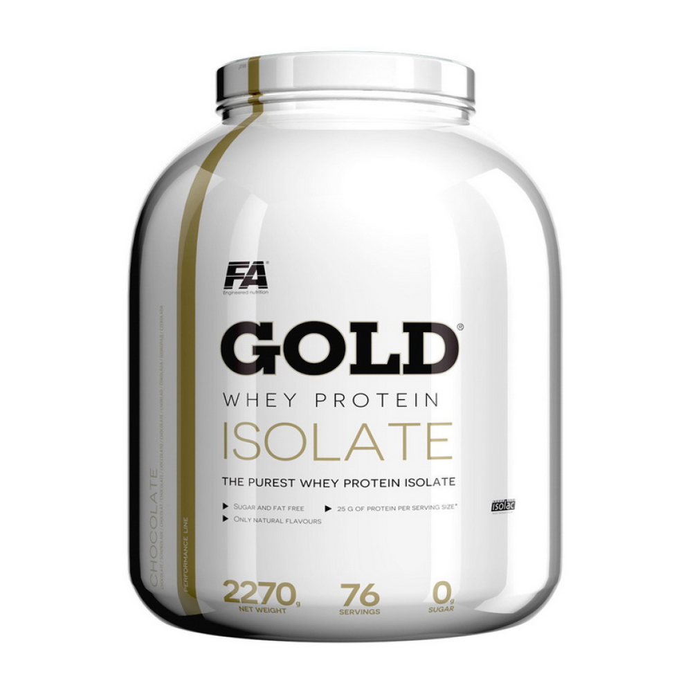 Gold Whey Protein Isolate (2,3 kg, strawberry banana)