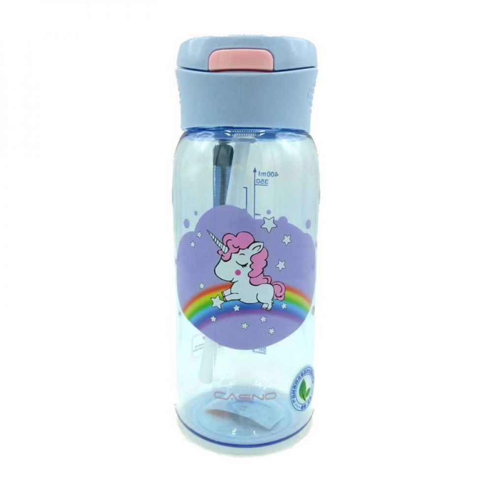 Casno Unicorn Waterbottle KXN-1195 (450 ml, blue)