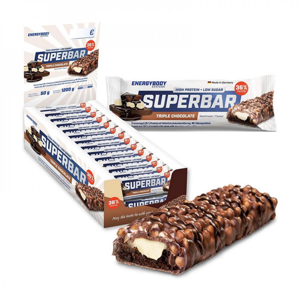 36% SuperBar (50 g, triple chocolate))