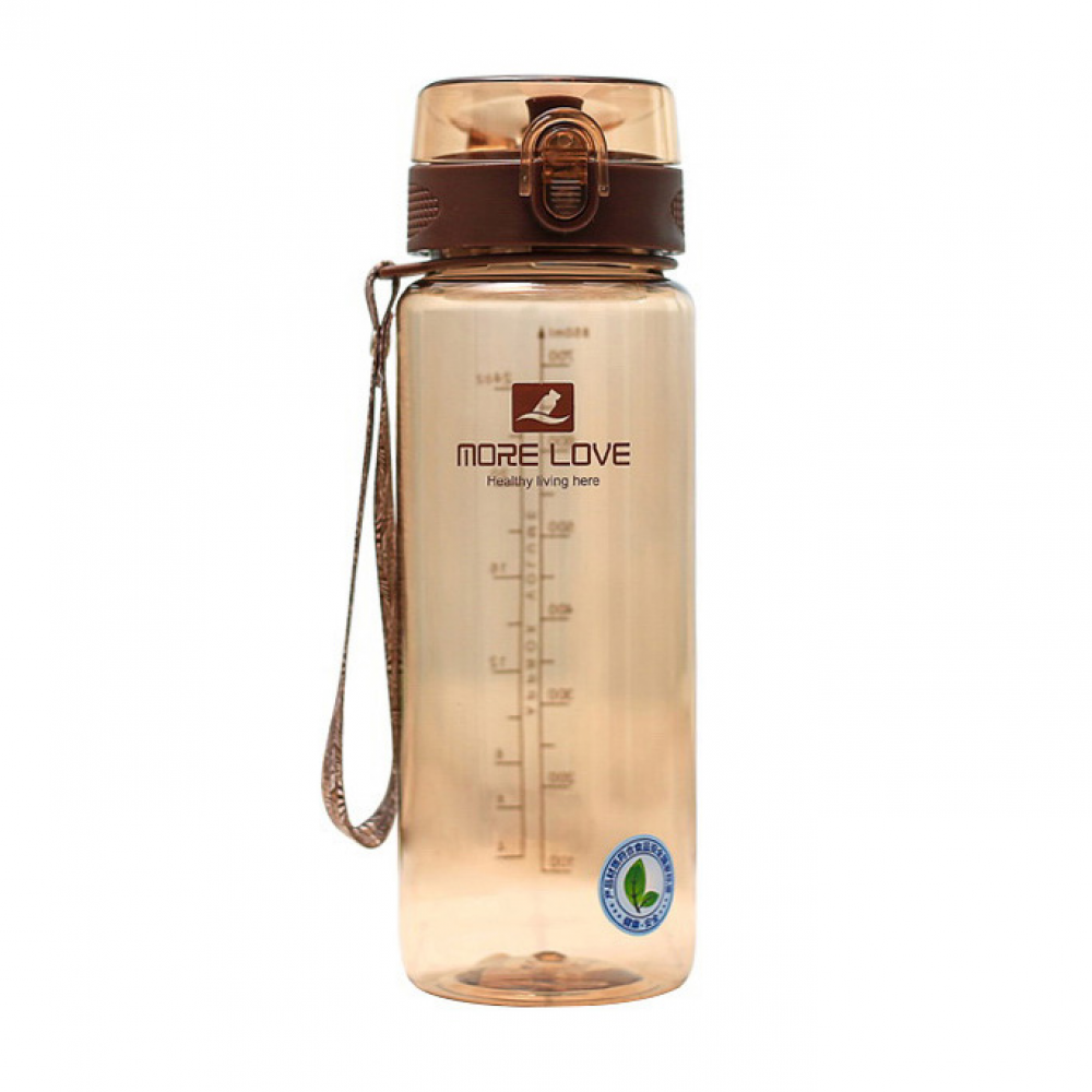 Casno More Love Waterbottle MX-5040 (850 ml, brown)