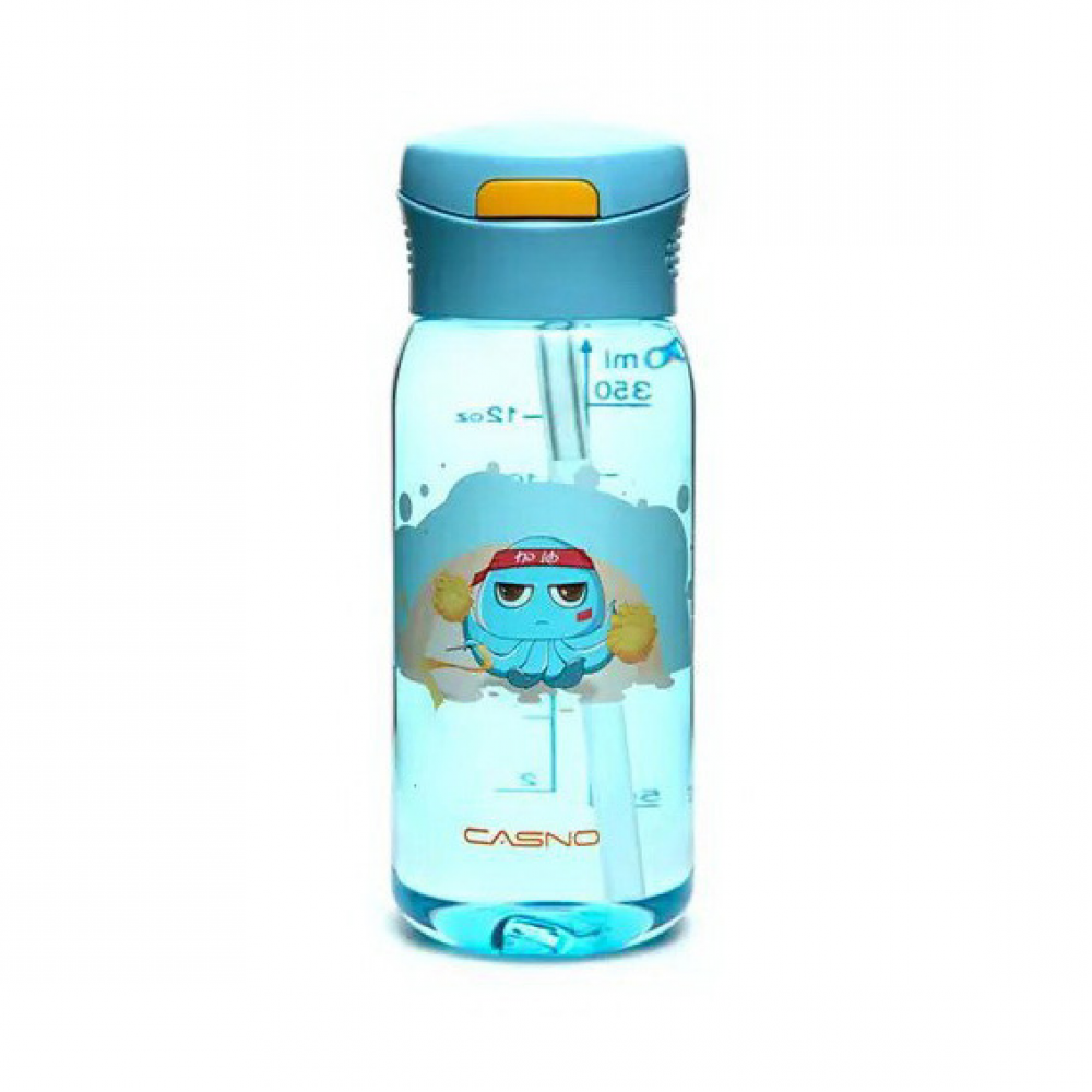 Casno Octopus Waterbottle KXN-1195 (450 ml, blue)