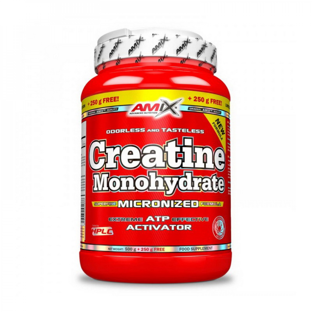 Creatine Monohydrate 500 g + 250 g free (500 g)