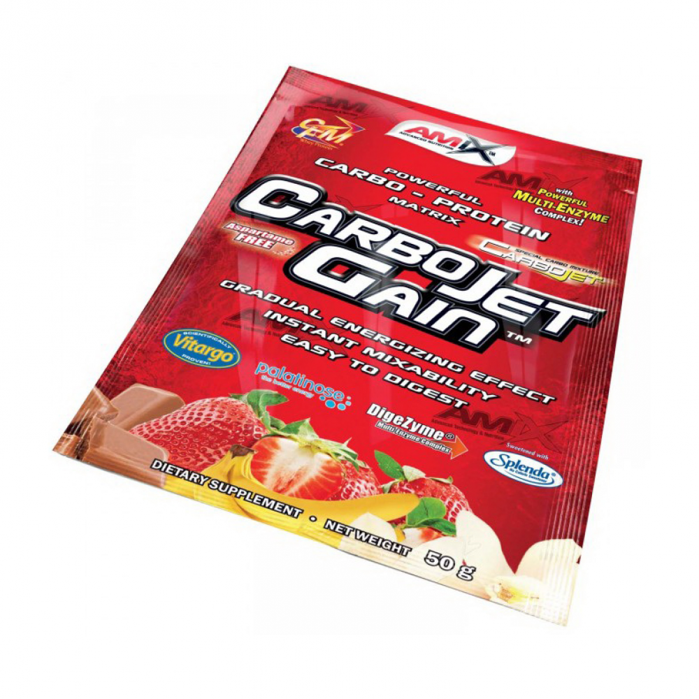 Carbo Jet Gain (50 g, strawberry)