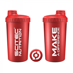 Shaker Scitec Nutrition Make A Difference (700 ml, red)