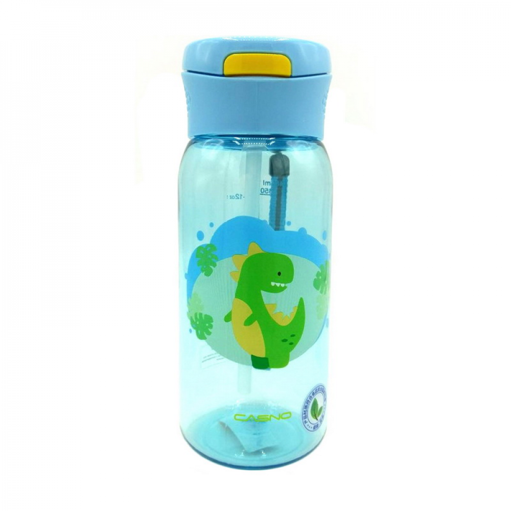 Casno Dino Waterbottle KXN-1195 (450 ml, blue)