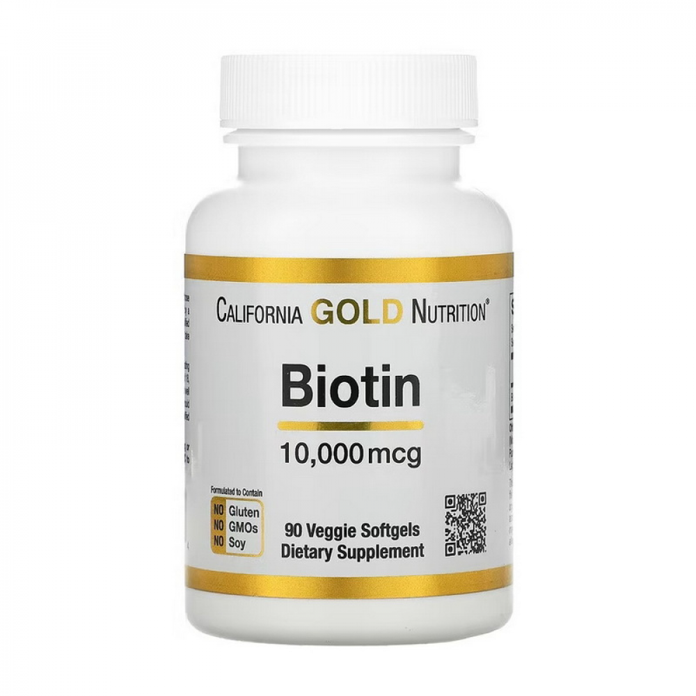 Biotin 10 000 mcg (90 veg softgels)