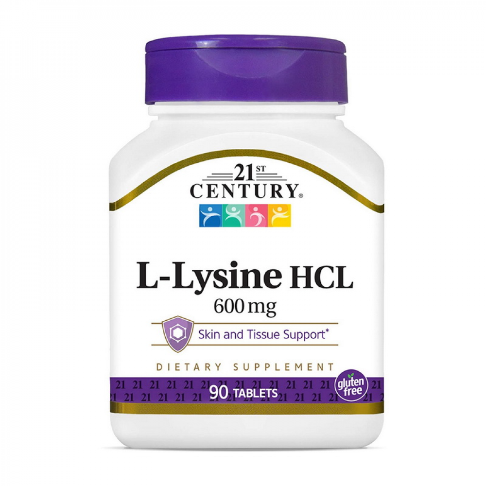 L-Lysine HCL 600 mg (90 tab)