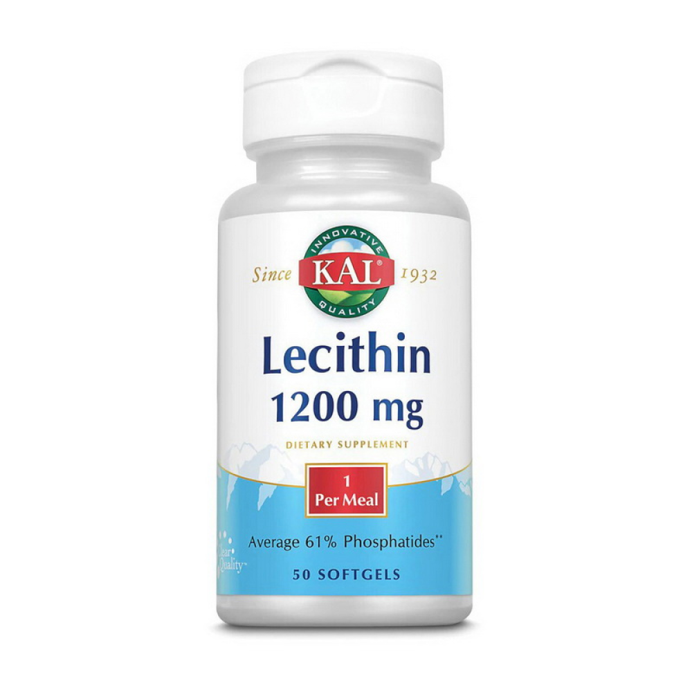 Lecithin 1200 mg (50 sgels)