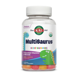 MultiSaurus (60 gummies, lemon orange & strawberry)