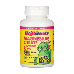 Magnesium Citrate Chewable 50 mg (60 chew tab, bubble gum)