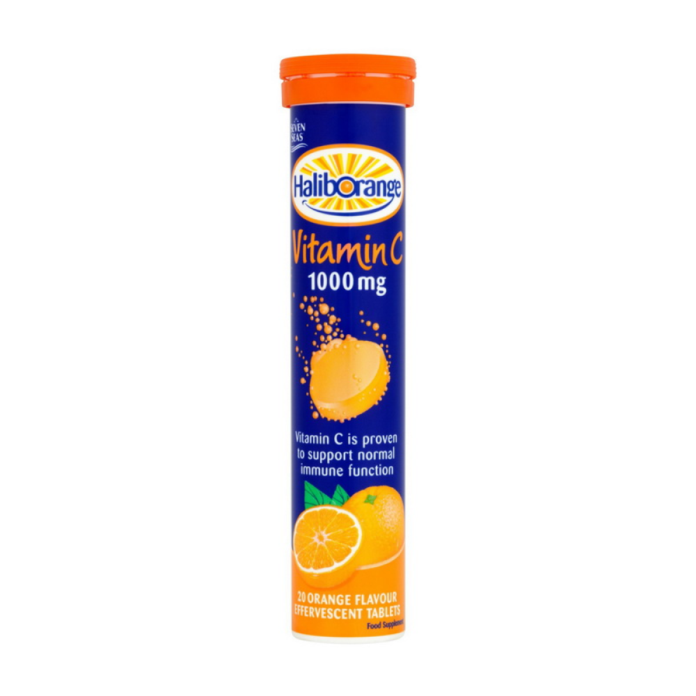 Vitamin C 1000 mg (20 tab, orange)