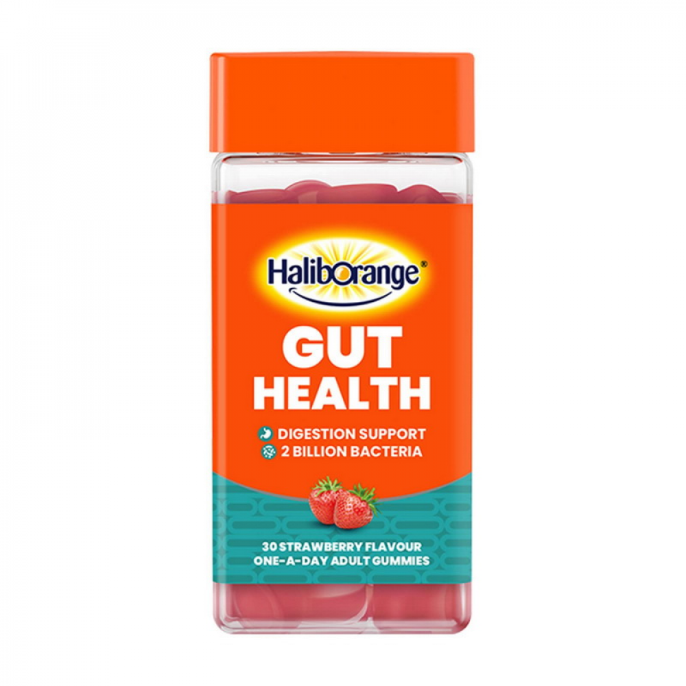 Gut Health (30 gummies, strawberry)