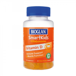 Smartkids Vitamin D (30 gummies, citrus)