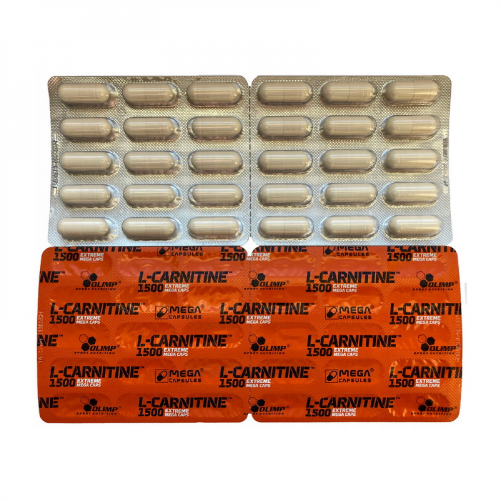 L-Carnitine 1500 Extreme Mega Caps 1 блистер (30 caps)