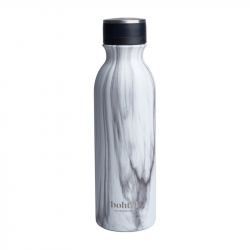 Bohtal Insulated Flask White Marble (600 ml)