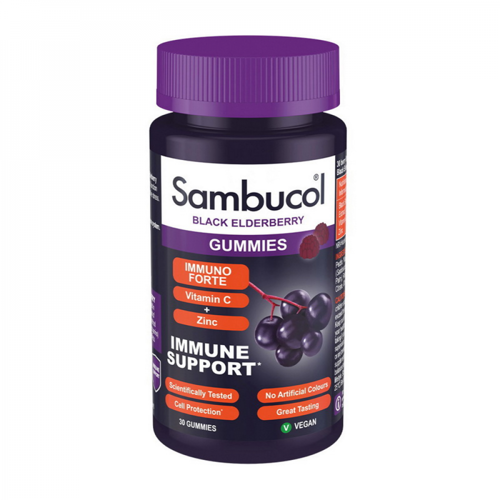 Immuno Forte + Vitamin C + Zinc (30 gummies)