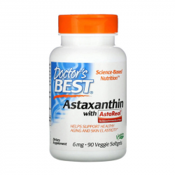 Astaxanthin with Asta Real 6 mg (90 veg softgels)