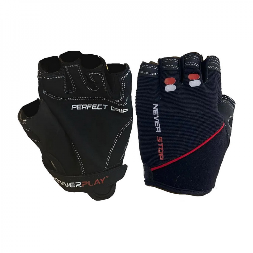 Fitness Gloves Black 9076 (S size)