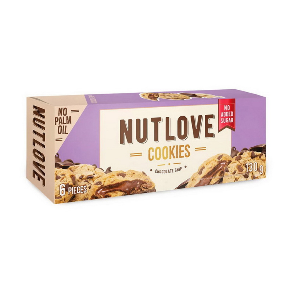 Nutlove Cookies (130 g, chocolate chip)