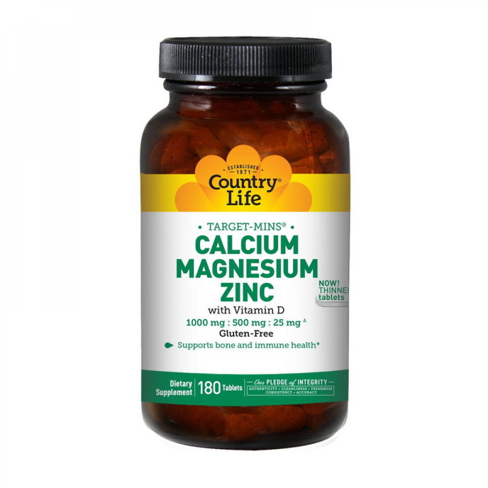 Calcium Magnesium Zinc with Vitamin D (180 tab)