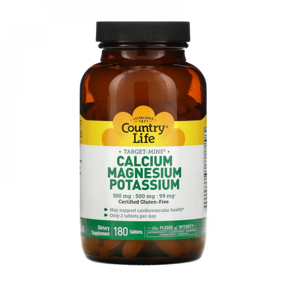 Calcium Magnesium Potasium (180 tab)