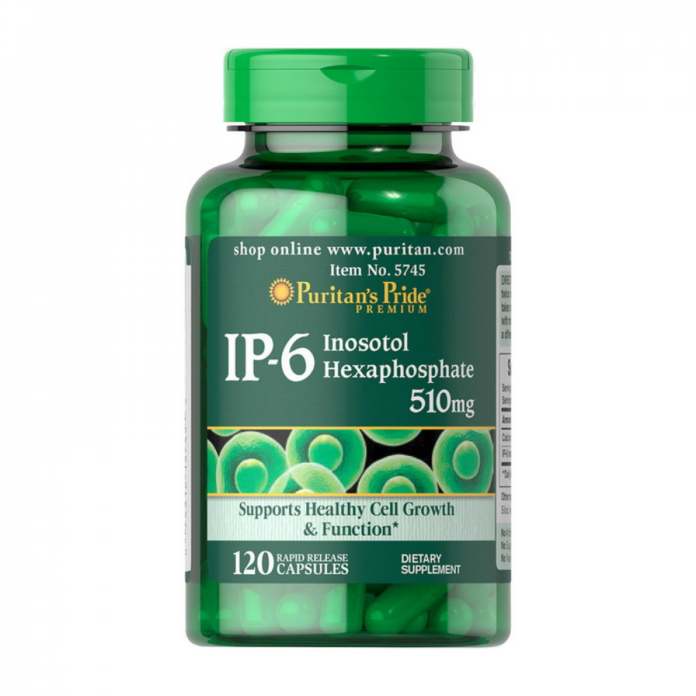 IP-6 Inositol Hexaphosphate 510 mg (120 caps)