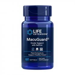 MacuGuard Ocular Support with Saffron (60 softgels)