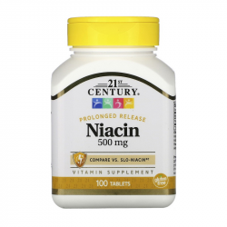 Niacin 500 mg (100 tabs)