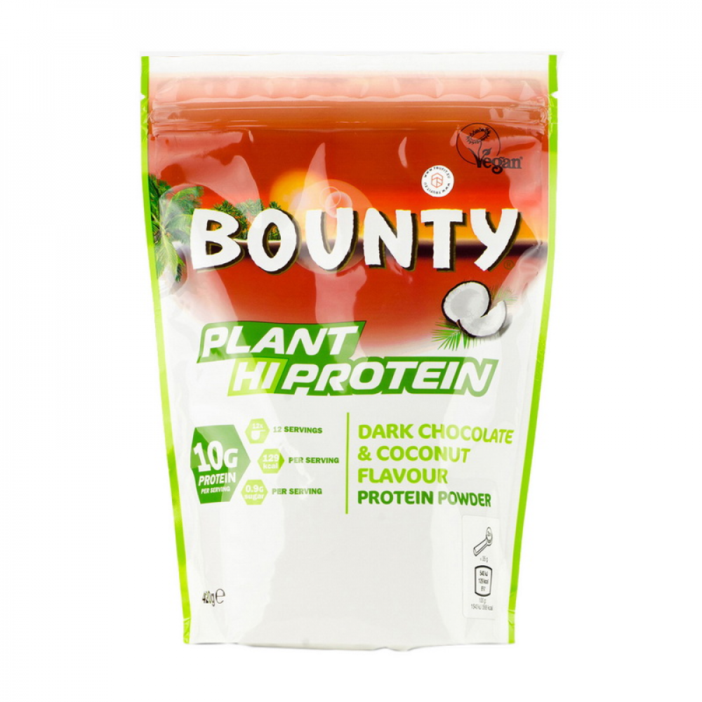 Bounty Plant Hi Protein (420 g, dark chocolate & coconut)