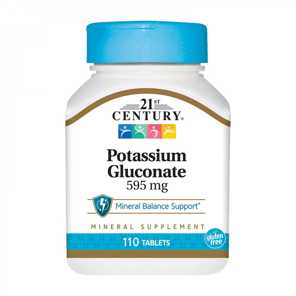 Potassium Gluconate 595 mg (110 tabs)