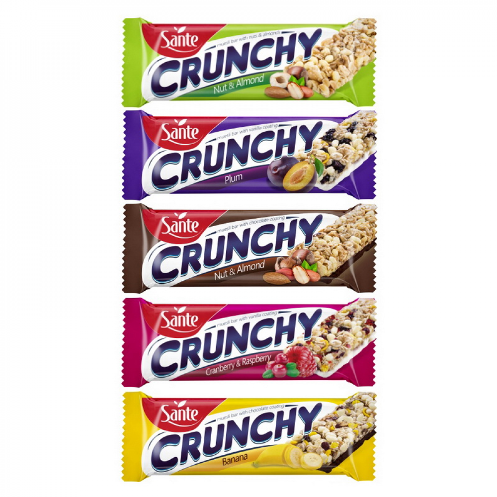 Crunchy Muesli Bar (40 g, plum)