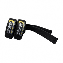 Lifting Straps Black-Yellow