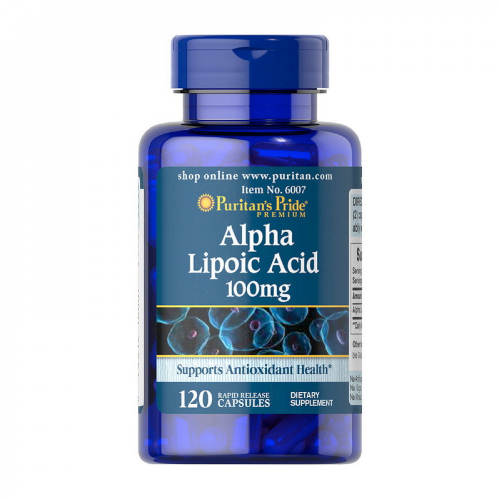 Alpha Lipoic Acid 100 mg (120 caps)