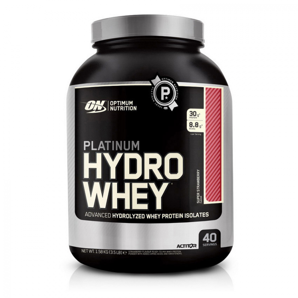 Platinum Hydro Whey (1,6 kg, supercharged strawberry)