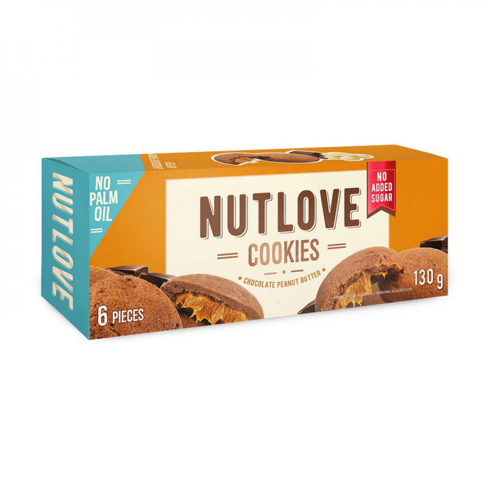 Nutlove Cookies (130 g, chocolate peanut butter)