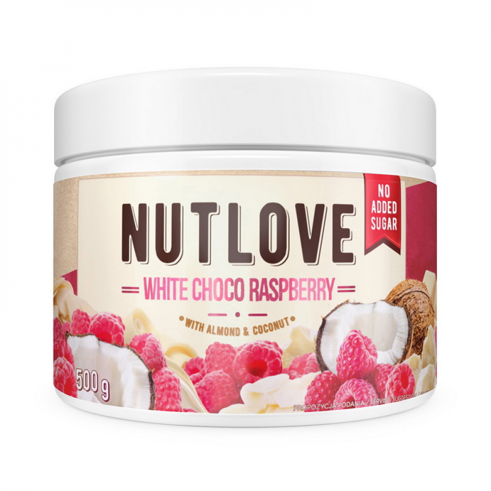 Nuttlove (500 g, white choco raspberry)