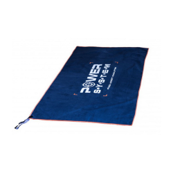 Fitness Towel PS-7005 (100*50 cm, black/blue)