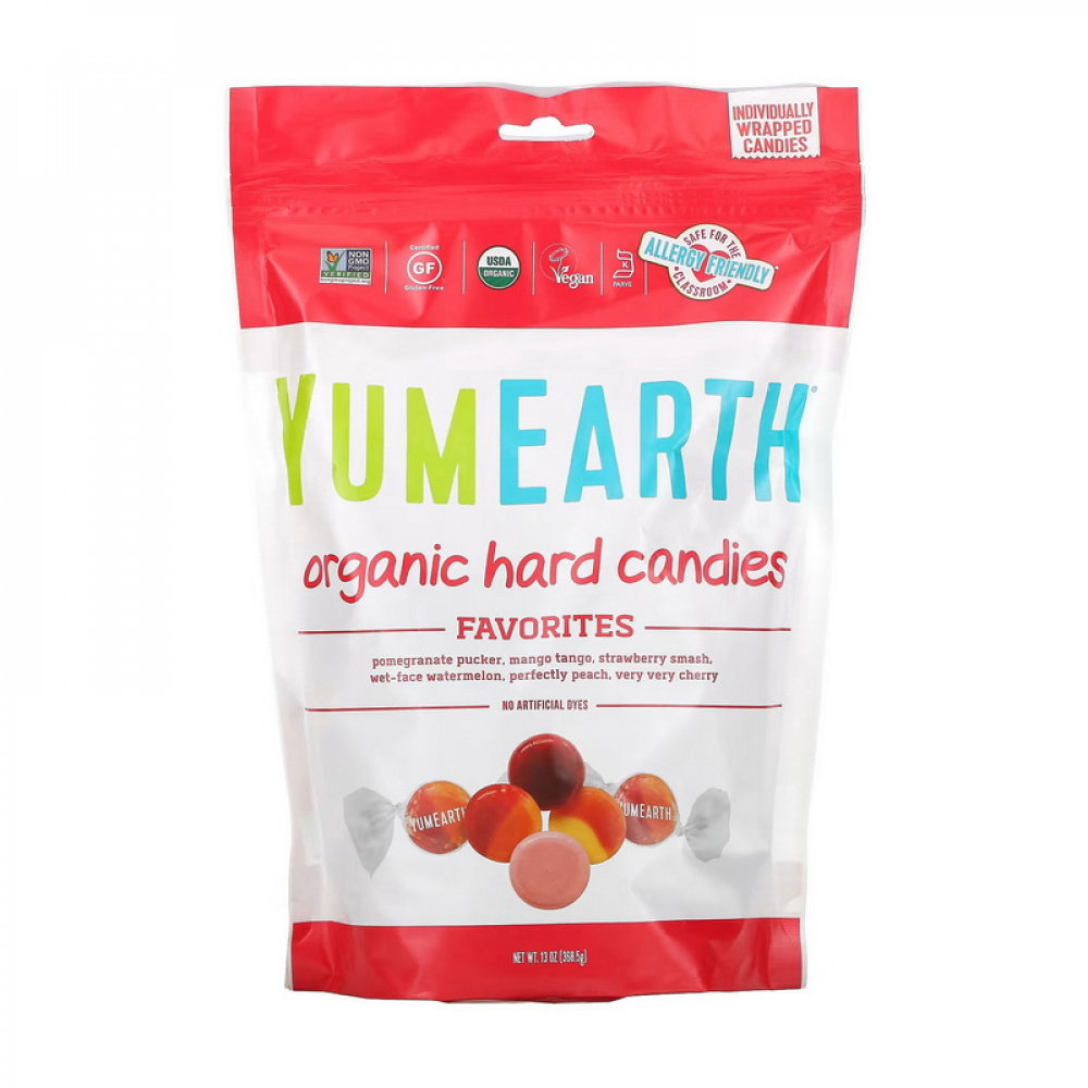 Mixed Organic Hard Candies (368,5 g)