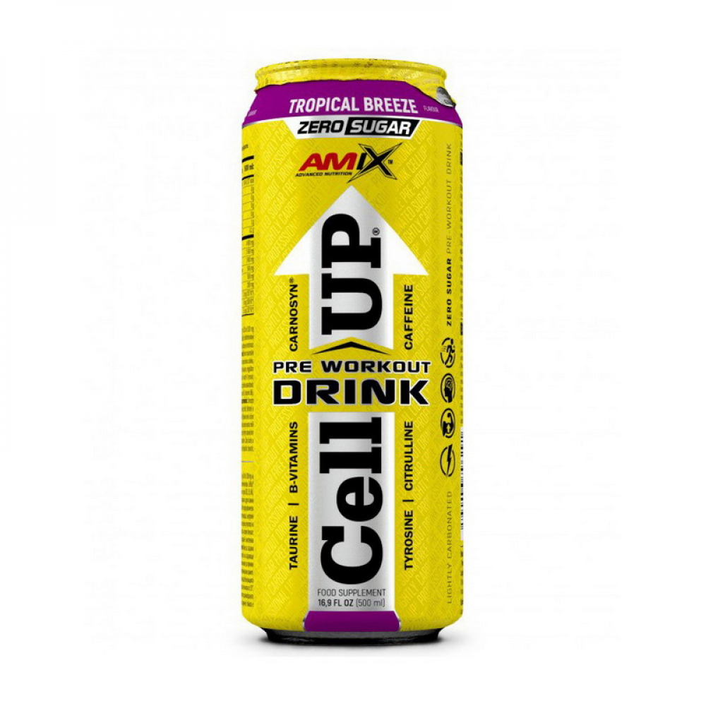 Cell UP Pre Workout (500 ml, tropical breeze)