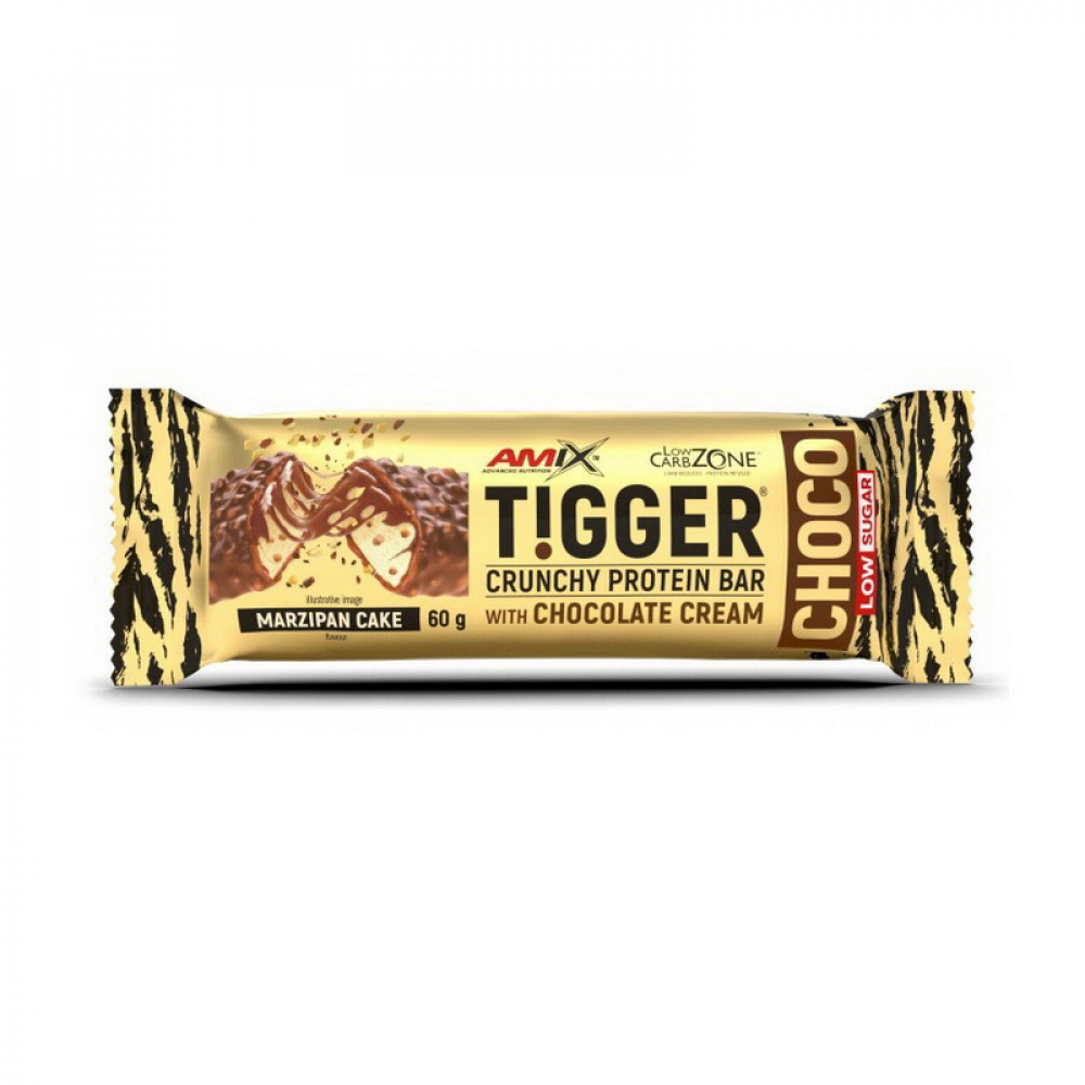 Tigger Crunchy Protein Bar (60 g, marzipan cake)