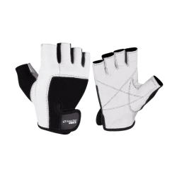 Fitness Gloves White/Black (M size, White/Black)