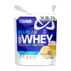 Blue Lab 100% Whey Premium Protein (476 g, caramel chocolate)