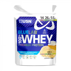 Blue Lab 100% Whey Premium Protein (476 g, strawberry)