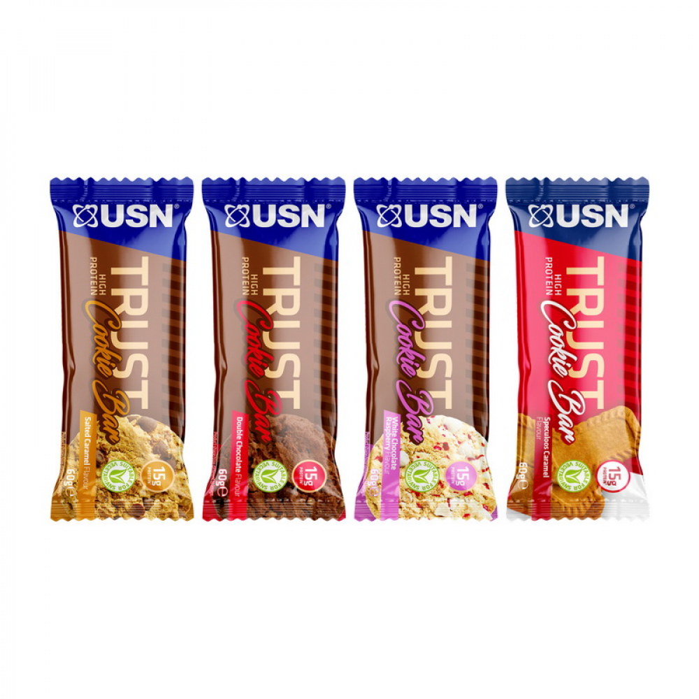 Trust Cookie Bar (60 g, white chocolate raspberry)