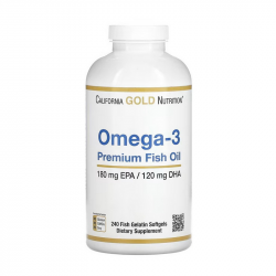 Omega-3 Premium Fish Oil (240 fish softgels)