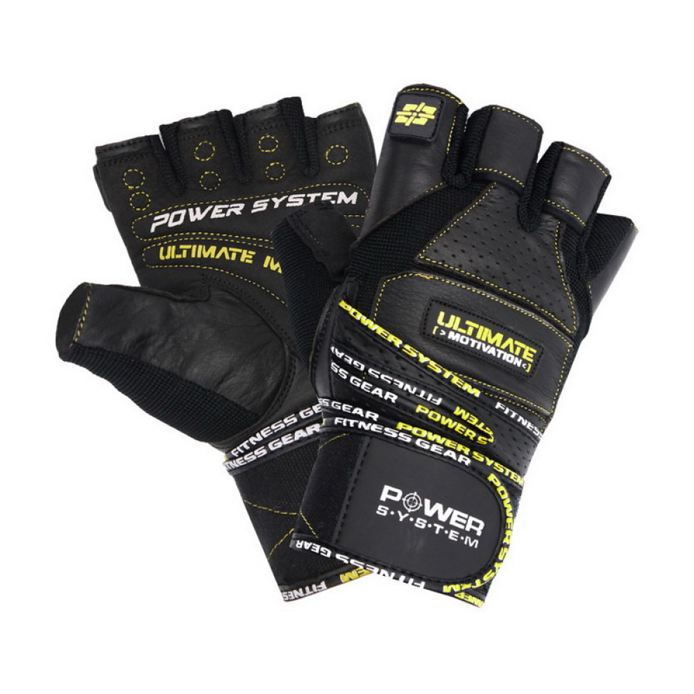 Ultimate Motivation Gloves 2810YW Yellow (L size)