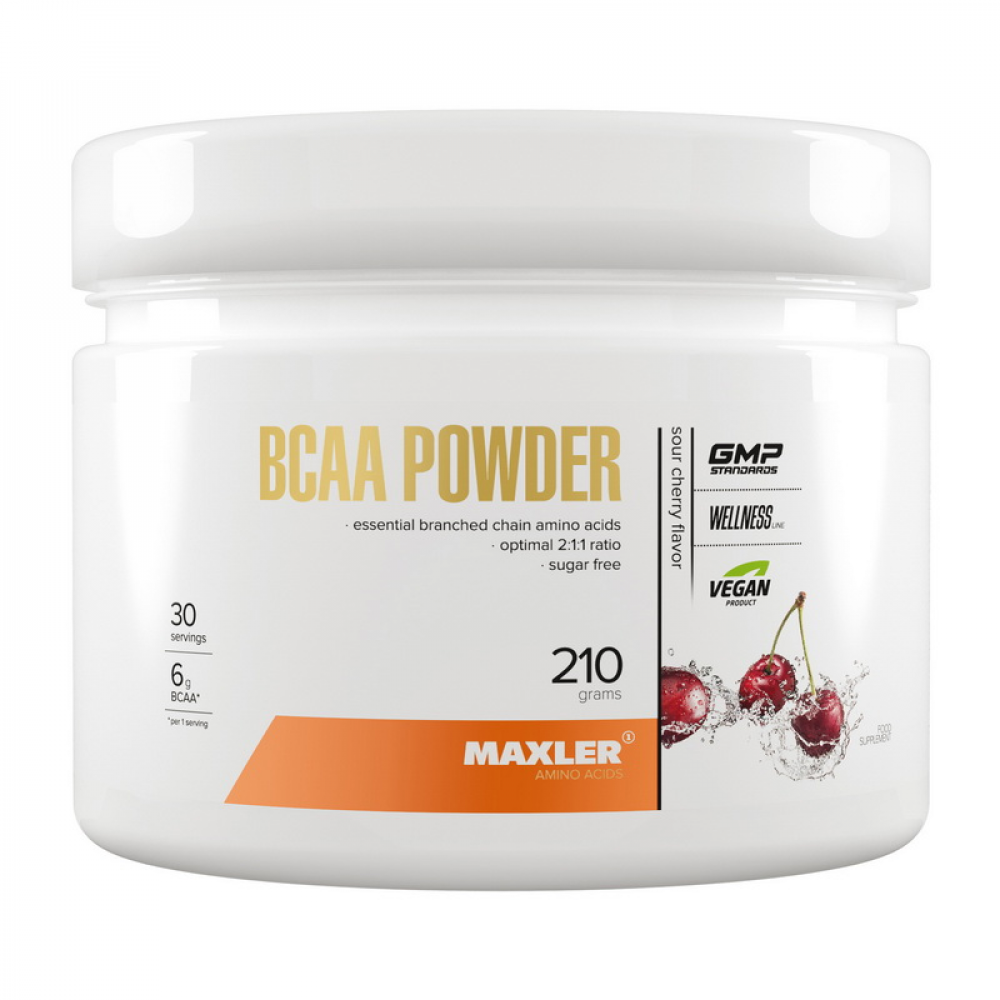 BCAA Powder (210 g, green apple)