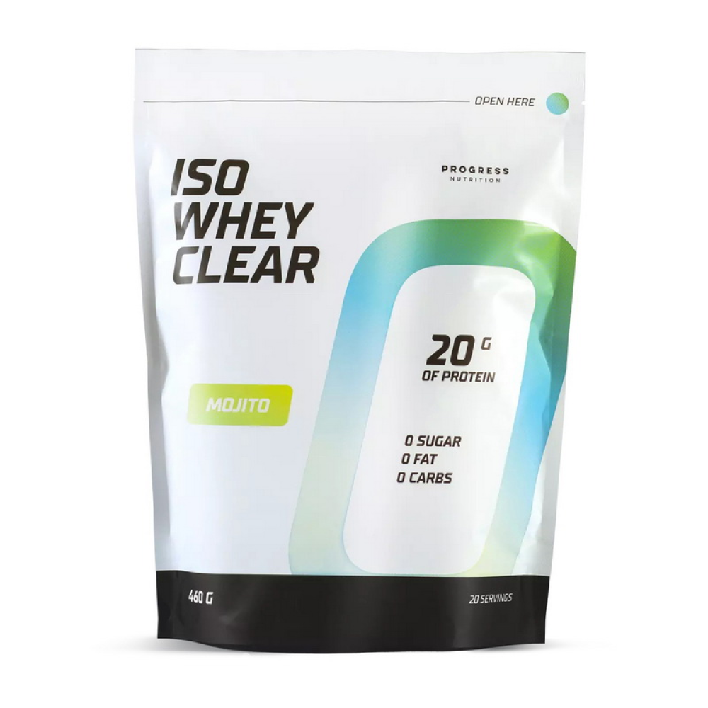 Iso Whey Clear (460 g, red fruit jelly & kiwi)