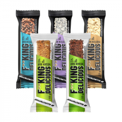 Fit King Delicious Protein Bar (55 g, cookie cream)